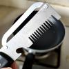 Yousheng Vegetable Peeler with Plastic Handle, Stainless Steel Fruit Potato Peeler, 3-in-1 Onion Shredder Bottle Opener, Rust-Proof Essential Kitchen