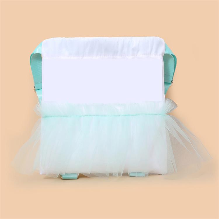 

Children s Ballet Backpack: Tulle Skirt Design with Logo Print, Ideal as a Dance or Gift Bag Below 20L светло-зеленый