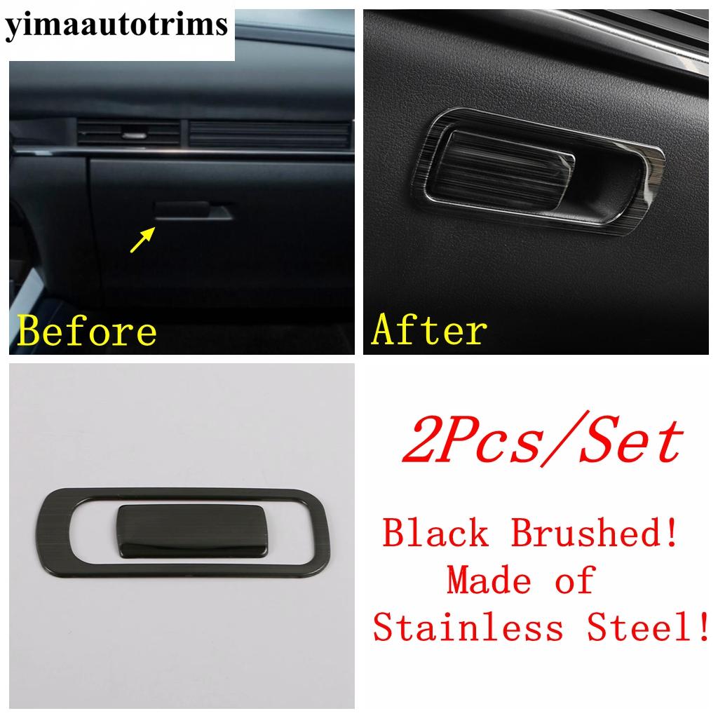 For Mazda 3  - 2025 / CX-30  - 2025 Glove Box Handle Sequ Decoration Cover Trim Stainless Steel Accessories Interior
