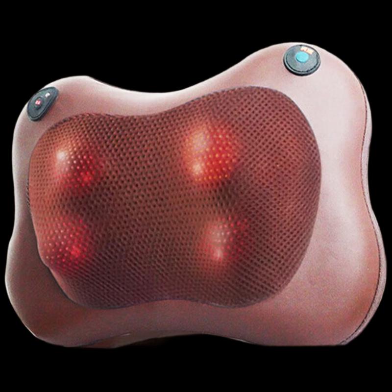 Aux Wireless Rechargeable Neck Shoulder Back Massager Pillow