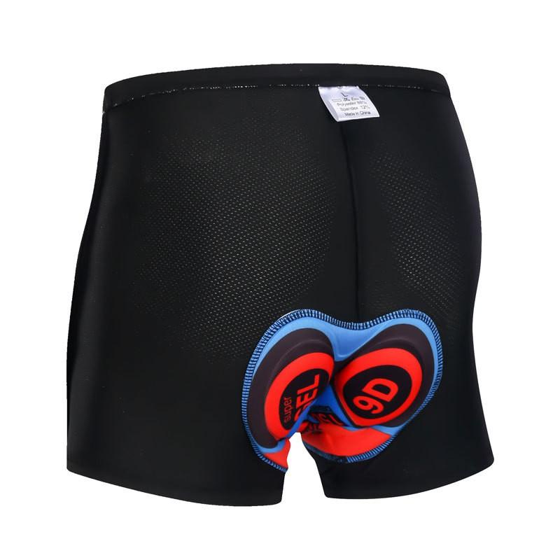 Unisex Cycling Shorts With Gel Pad Padding Road Mountain Bike Riding Breathable Compression Underwear