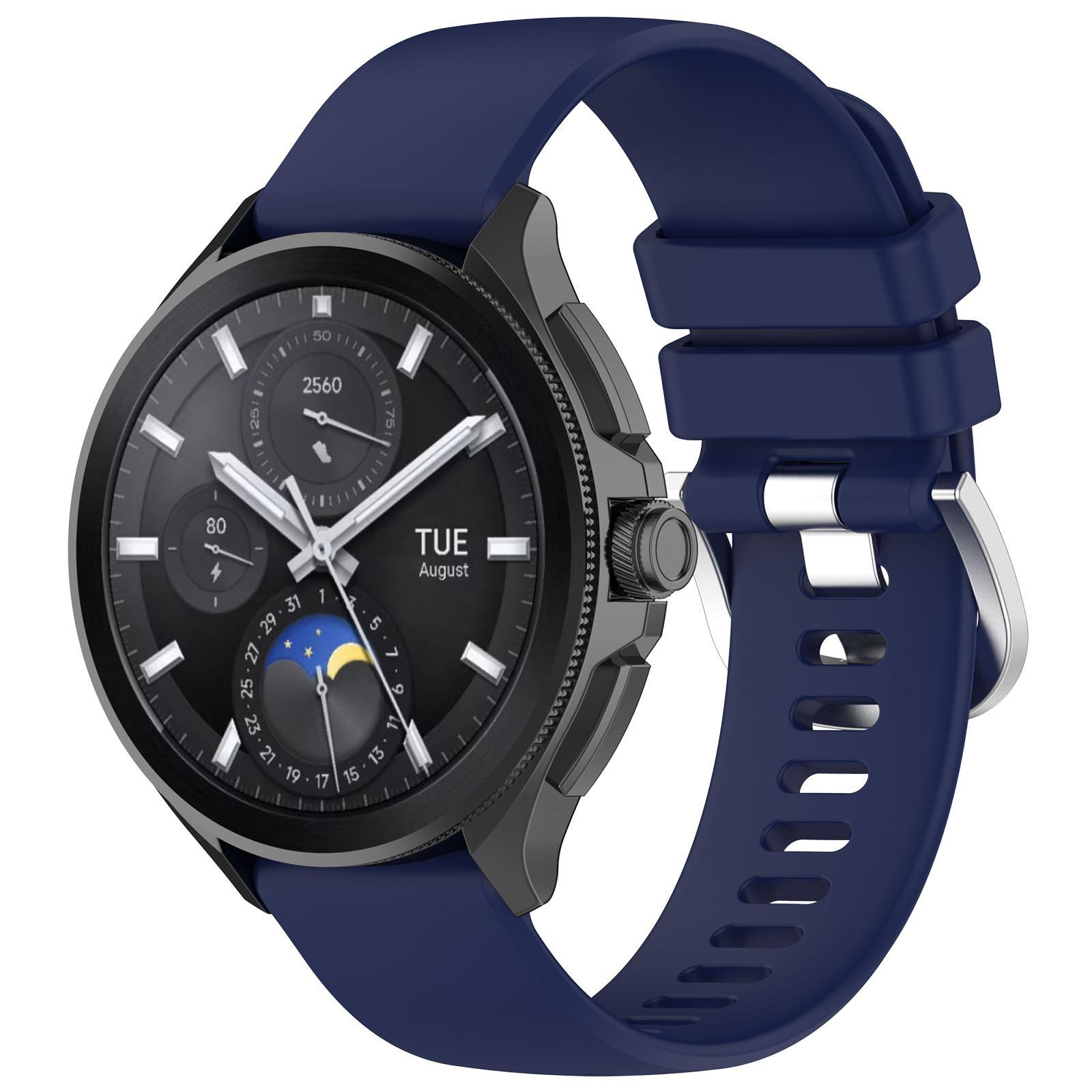 

Silicone strap For Xiaomi Watch 2/2 pro/Watch S3/MI watch color/MI watch color2/sport/honor watch4 pro,Smart watches accessories MI watch sport темно-синього кольору