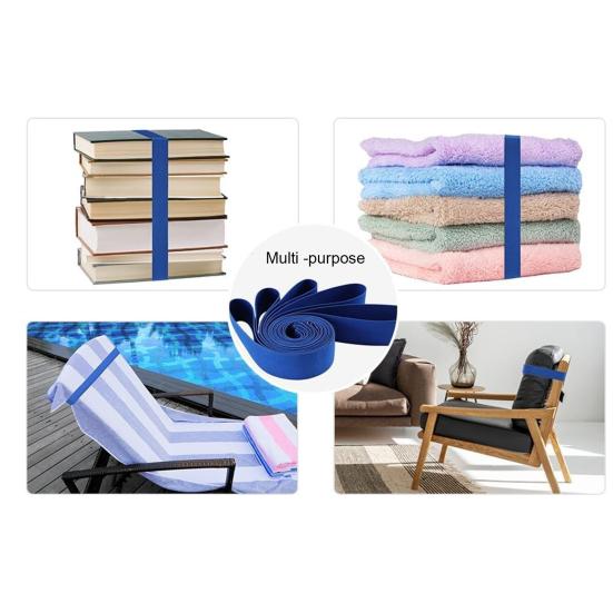 Benzi pentru prosop Craber pentru scaun de plajă Agrafe de cauciuc pentru prosoape Scaun de piscină Accesorii pentru plajă Suport elastic pentru prosoape Alternative pentru agrafe pentru prosoape