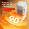 Portable Space Heater For Home Office PTC Ceramic Fast Heating 1200W Electric Fan Heater With Oscillation Remote/Timer