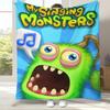 Music Game My Singing Monsters Flannel Blanket,Ultra Soft Warm Plush Throw for Home Bedroom Bed Sofa Cover Office Camping Picnic