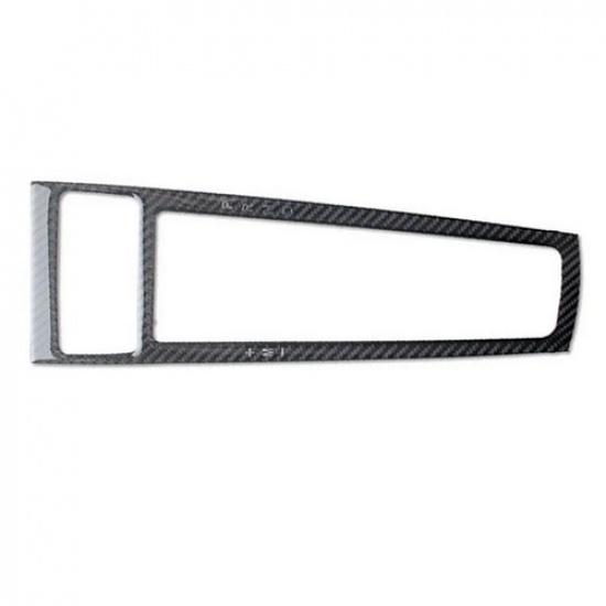 Carbon Fiber Console Gear Shift Frame Cover Trim Fit For Porsche Macan 2014-