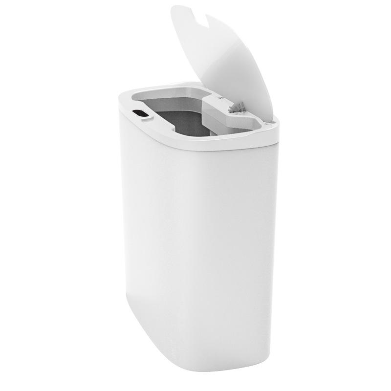 Smart Quick-Sensing Flip-Top Trash Can for Kitchen, Bathroom, & Bedroom