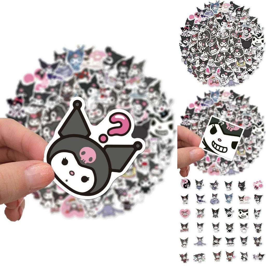 100pcs Kuromi My Melody Stickers Cute Waterproof Kawaii Decals For Luggage And More