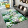 3D Beautiful Dream Magic Castle Scenic Area Rug,Carpet Rug for Living Room Bedroom Sofa Doormat Kitchen Decor Non-slip Floor Mat