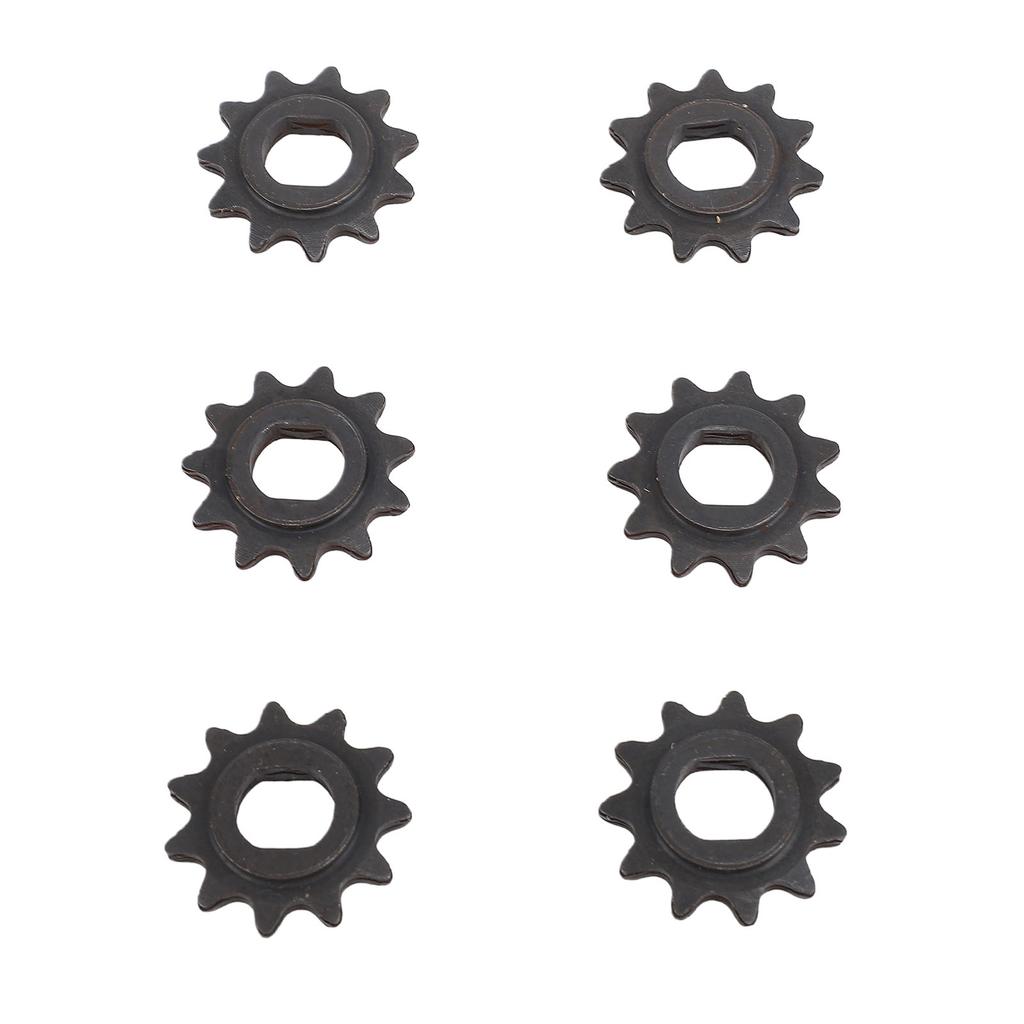 6 BUC 25H 11T Pinioane Motor 10mm Oțel Scuter Electric Motor Motor Pinion Roată Lanț cu H