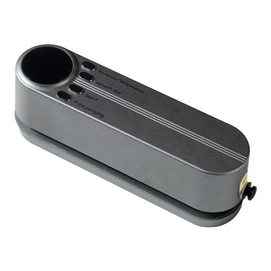 

Машина для вакуумной упаковки пищевых продуктов Мощность всасывания 60 кПа Цифровой дисплей Беспроводная работа Регулируемый термоупаковщик Перезаряжаемый упаковщик пищевых пакетов серый