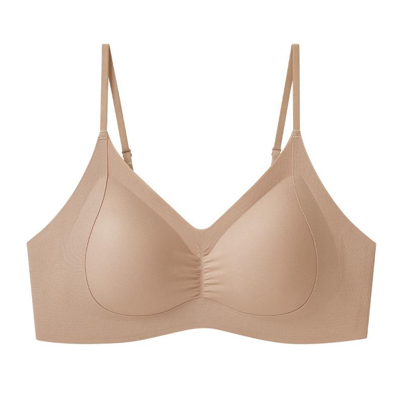 Traceless milk skin, small breasts gather underwear, women lift invisible foundation, breathable collection of secondary breasts, anti-sagging bra