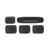 For Chevrolet Silverado GMC Sierra 2014-2018 Roof Speaker Handle Trim Cover Kit Interior Accessories ,ABS Carbon Fiber
