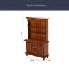NEW Cabin Accessories Bookcase Wood Cabinet Multifunction Miniature Furniture