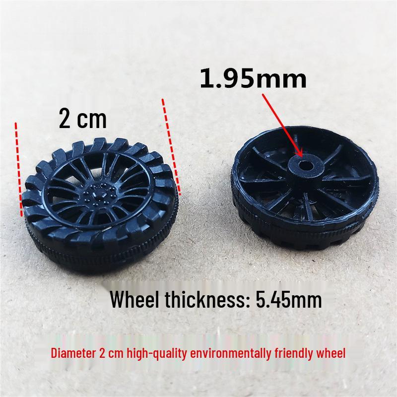 

Колесо для іграшкової машинки діаметром 3 см для моделей з повним приводом - Пластиковий науково-технічний аксесуар