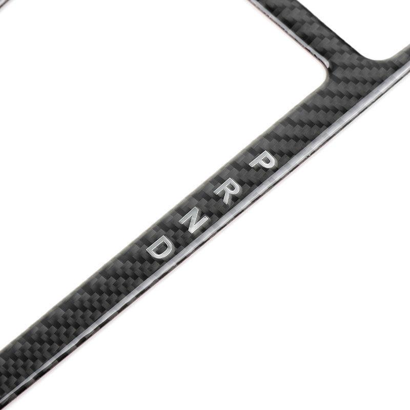 For Porsche Macan 2014 2015 2016 2017 2018  Carbon Fiber Car Center Console Gear Shift Panel Frame Cover Protective Trim