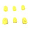 HJ Finger Cot Guitar Silicon Finger Sleeve Fingertip Protection Stringed Instruments For Practice (L, 30pcs)