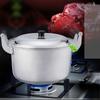 Aluminum Stock Pot with Lid and Handle Thickened High Efficiency Heat Transfer Aluminum Stockpot Kitchen Cooking Pot