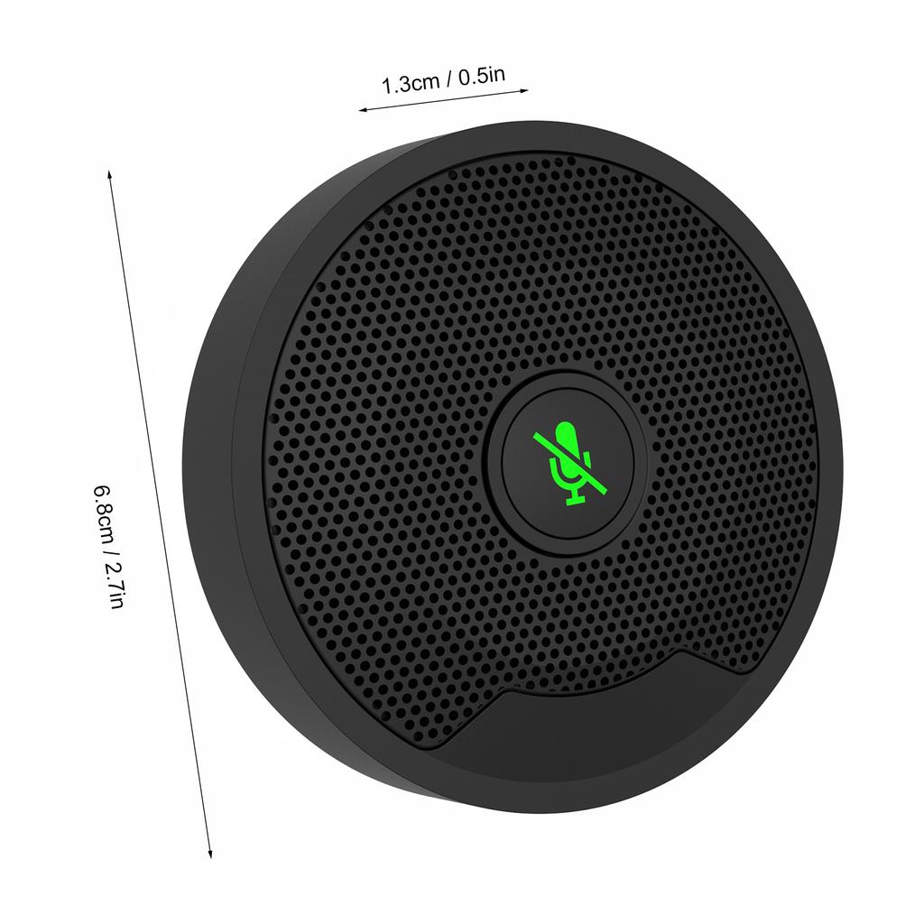 UM10 USB Conference Microphone 360 Degrees  Omnidirectional Condenser PC Microphones for Video Conference