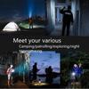 5PCS  Mini Portable LED Outdoor Camping Lantern Emergency Light Echargeable Torch Light With Magnetic Base Camp Gear