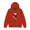 Minecraft Christmas Santa Claus Hoodie age 4-14 Pullover Sweatshirt for Kids Boys Girls Christmas Gift Costume cartoon print New Year gift