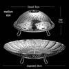 ZISIZ Stainless Steel Foldable Steamer Basket