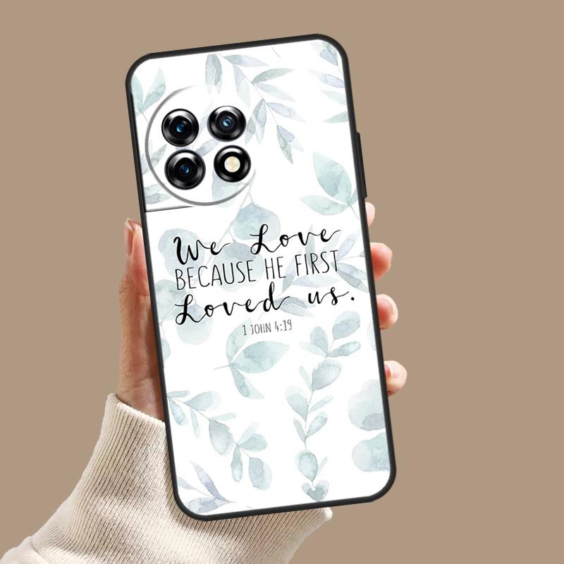 Bible Verse Jesus Christ Christian Case For OnePlus Nord CE 5 2 3 4 Lite N20 N30 OnePlus 15 13 12 11 9 10 Pro 13R 10T 13T Cover