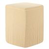 Quadratische Hockerhülle 36x25x32cm Dehnbare Hockerbezüge Elastischer Hocker Fußhocker Schutzbezug für Wohnzimmer Schlafzimmer
