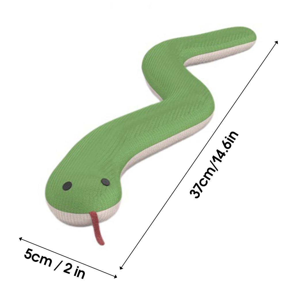1/2Pcs Cat Toy Snake Interactive Crinkle Sound Toy Kitten Teaser Kick Toy Interactive Pet Toy for Indoor Cats 37cm Pet Supplies