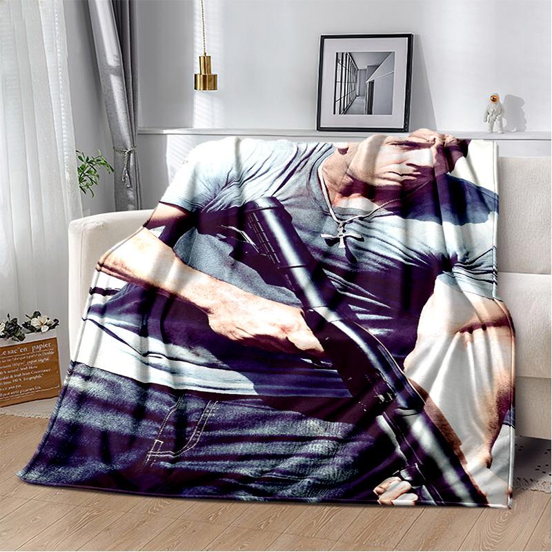 HD 10 Fast & Furious X 3D Printed Soft Plush Blanket,Flannel Blanket Throw Blanket for Living Room Bedroom Bed Sofa Picnic Kids