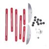 Stair Tread Template Tool Multifunctional Folding Stair Tread Gauge Stair Measuring Ruler