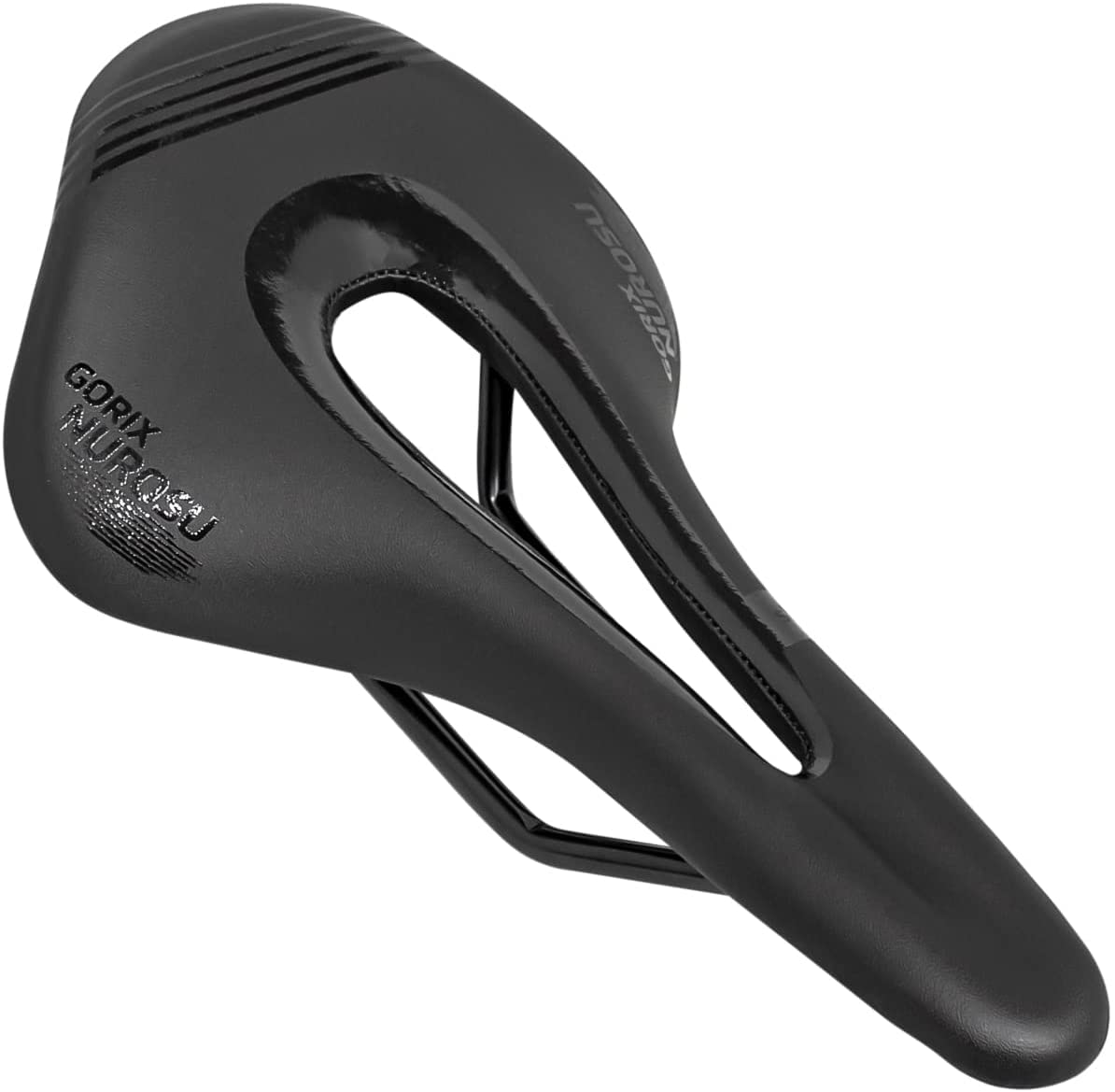 

GORIX (Gorix) Bicycle Saddle, Lightweight, Short Nose (GX-NUROSU), Wide Type, Perforated, Road Bike, Lightweight, Shock Absorption, Bicycle Saddle Rep