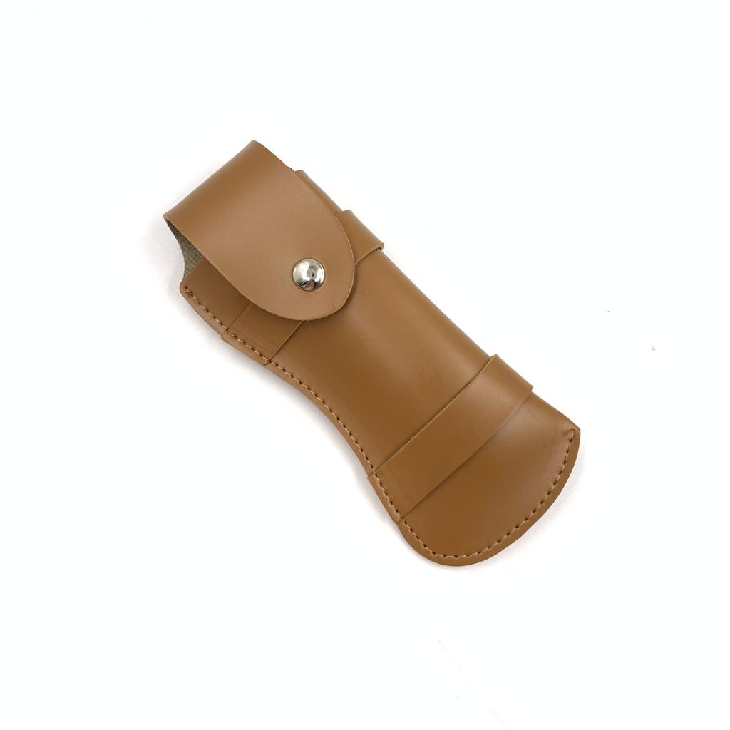 Lederscheide Messeretui Taschenholster Klappmesserscheide Campingmesser Jagdmesserhalter Werkzeugzubehör mit Schnalle