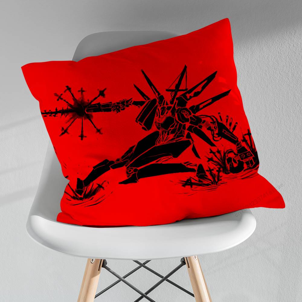 Game UUltrakill Shooting Throw Pillow Case Living Room Sofa Cushion Cover For Home Bedroom Decoration Protector