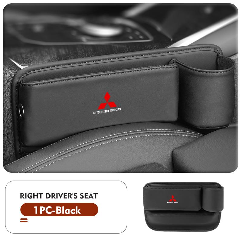 cxdjmy1 For Mitsubishi Car Seat Gap Water Cup Phone Keys Organizer Storage Holder Outlander Pajero Sport Lancer EX ASX L200 Eclipse