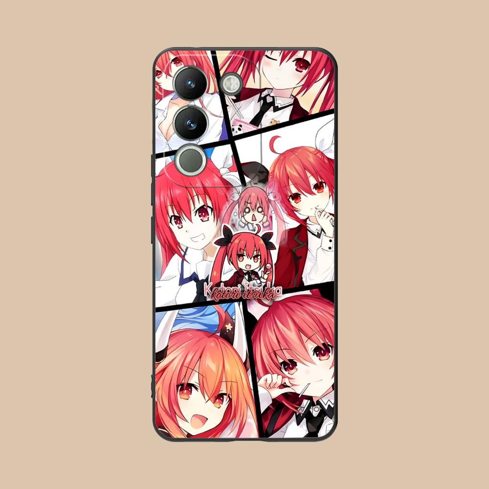 Date a Live Kotori Itsuka TPU Handyhülle für VIVO V60 V50 V40 V30 V29 V27 V25 V23 Pro Lite 5G Bunte Druckabdeckung
