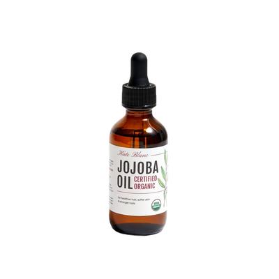 Cate Blanc Organic Jojoba Oil USDA Organic Certified 100% Unrefined Cold Pressed, 120ml, 1 Unit