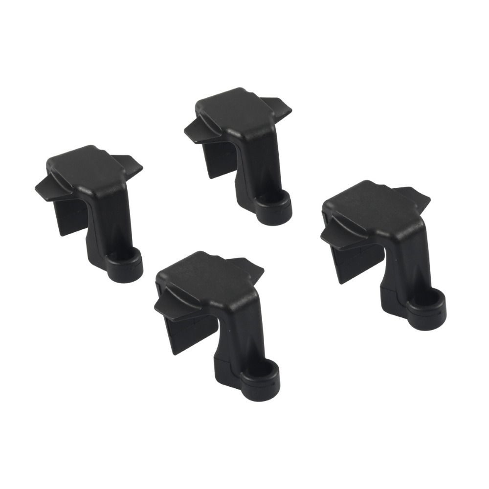 Sturdy Design Boat Marine Bumper Black Nylon Fender Clips Pontoon Mount  Marine Environment