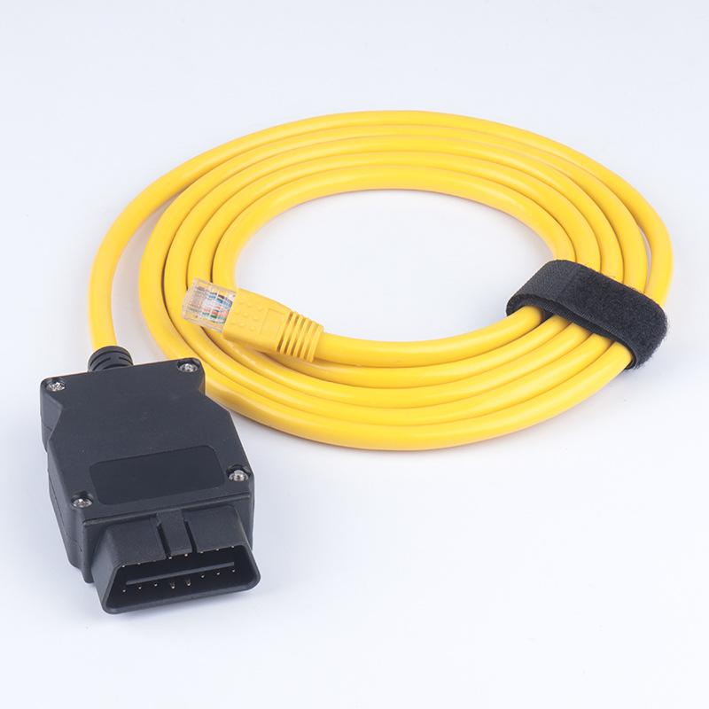 RJ-45 Cable, Connection Tools, Ethernet To OBD, Interface Cable, Coding for F Series for BMW