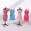 Doll Clothes For 30Cm Doll Clothes Evening Gown Trailing Skirt Wedding Dress Princess Dress Dollhouse Decor Accessories