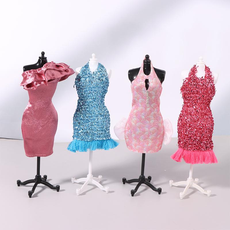 Doll Clothes For 30Cm Doll Clothes Evening Gown Trailing Skirt Wedding Dress Princess Dress Dollhouse Decor Accessories