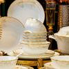 Ru Han Light Luxury Bone China Dinnerware Set