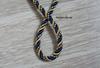 6mm-8mm Colored Decorative Three-Strand Cushion Bolster Rope for Sofa and Curtains