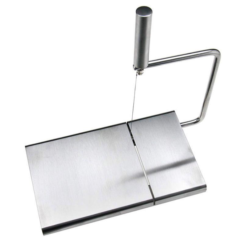 Cheese And Butter Slicers With Wire Cheese Adjustable Cheese Cutter Board Stainless Steel Cutting Wire