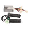 Borstad motorstyrenhet Set Aluminiumlegeringsskal Gummihandtag 36V 1000W 4-stegs Gashandtag Vridhandtag för