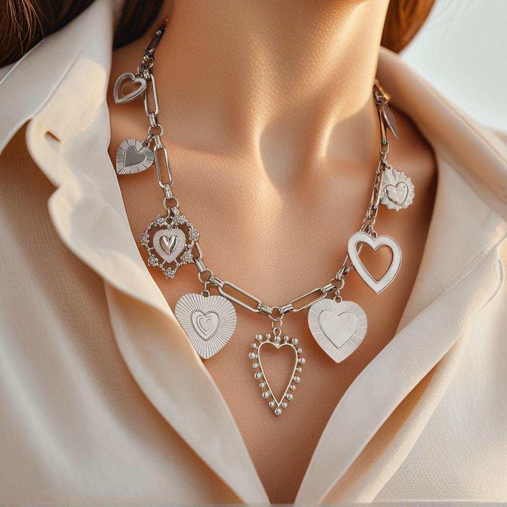

Accessories Cold Wind Love Pendant Necklace