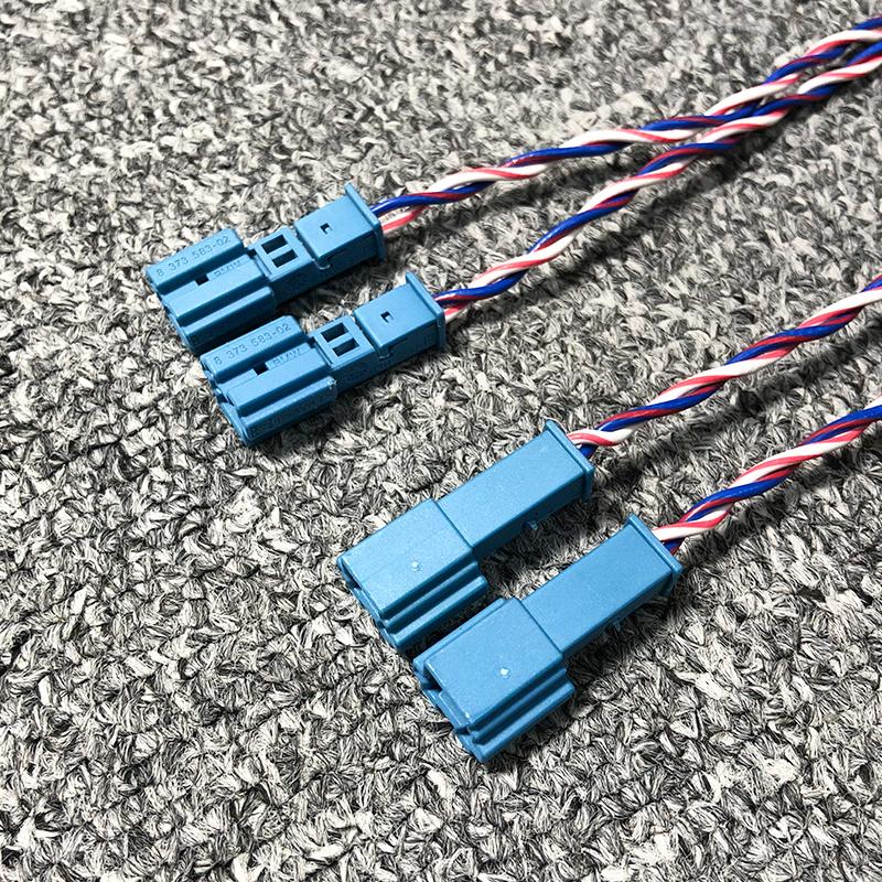 Horn Speaker Tweeter Splitter Cable For BMW F10 F01 F30 F20 F34 E60 E90 E70 E83 G30 G01 Adapter Stereo Connector Wiring Harness