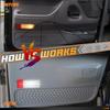 2pcs LED Panel Door Courtesy Interior Light for white red for F150 1992-1996