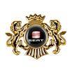 For Seat Leon Mk1 Ibiza 6j Ateca Altea Arosa Ahambra FR Toledo Exeo 1/2Pcs Car Metal Logo Side Window Body Fender Badge Stickers Plm056