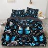 Luxury Flower Bedding Set Cartoon Comforter Sets Double Queen King Twin Full Size Duvet Cover Set Kids Girls White Bed Linen